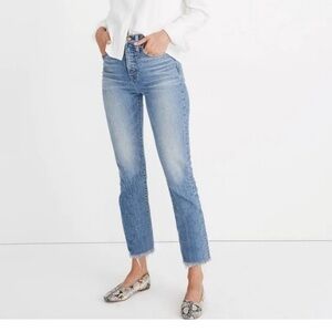 Madewell Blue Skinny Jeans